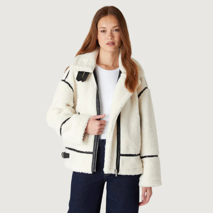 Veste Chic Lamb Wool Effect